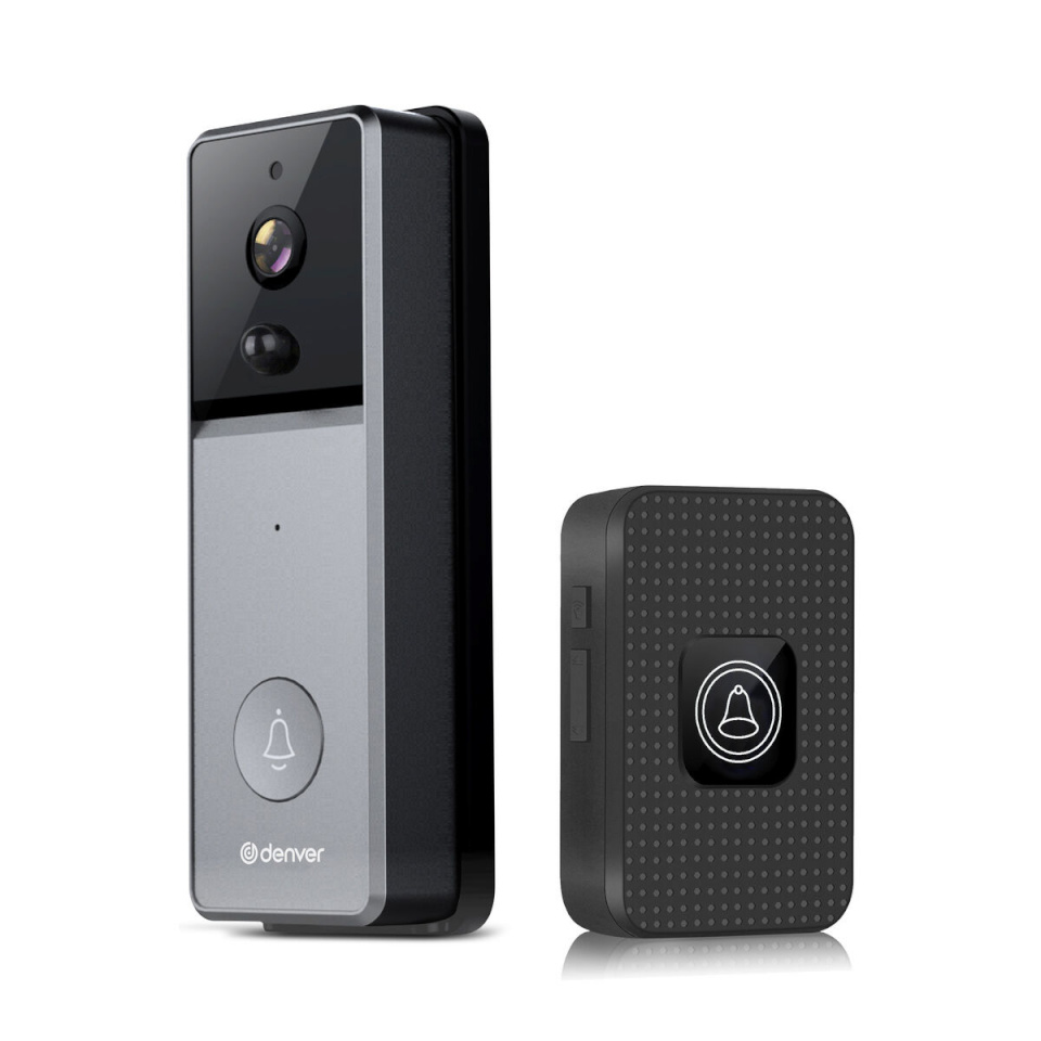 Denver uksekell Smart Video Doorbell VDB-216, must/hall