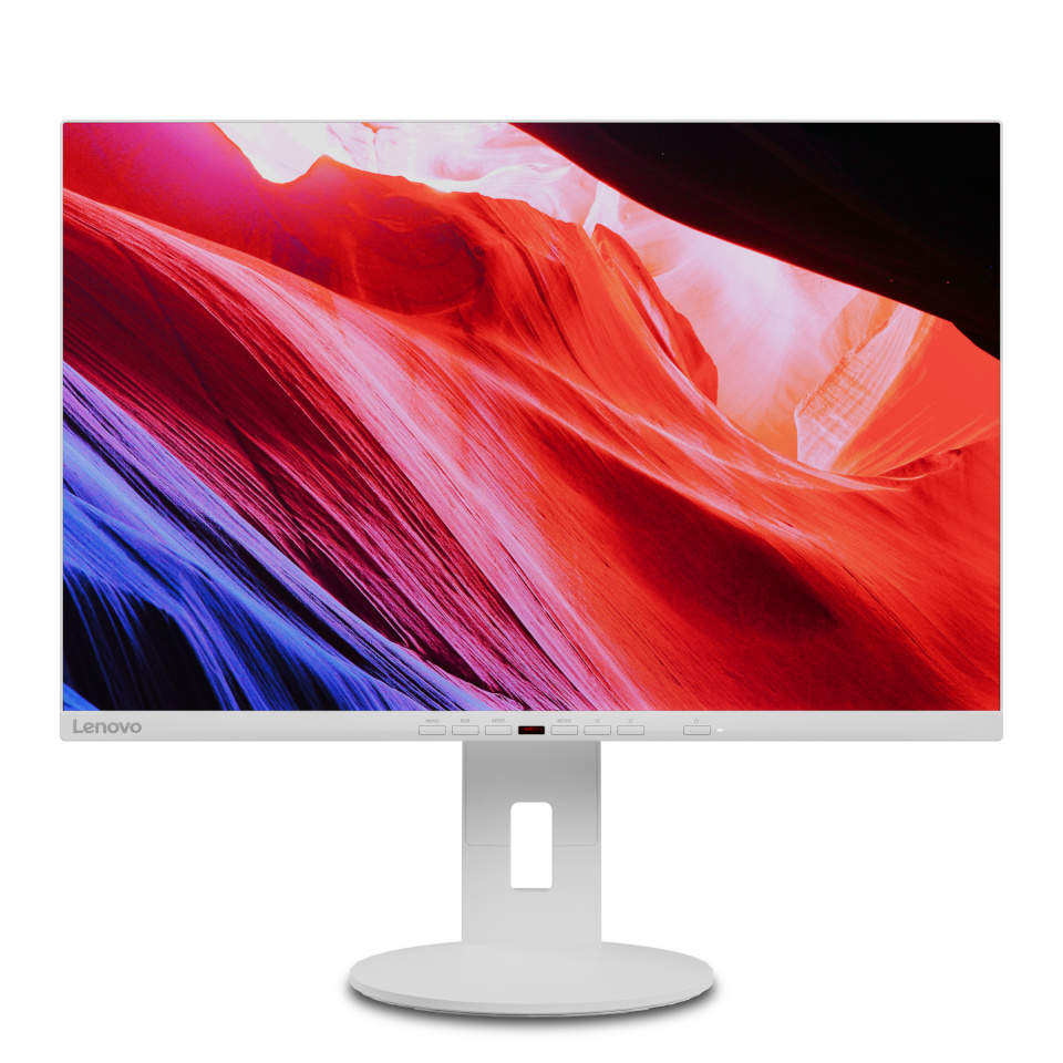 Lenovo monitor C24d-20 (valge) (24") WUXGA HDMI/DP/VGA/HUB