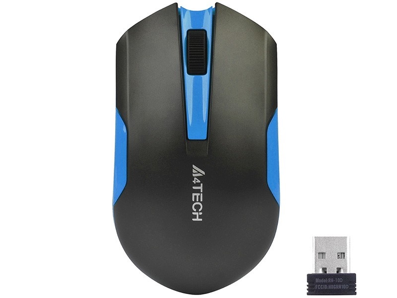 A4 Tech hiir Mouse V-Track G3-200N-1 (must + sinine)