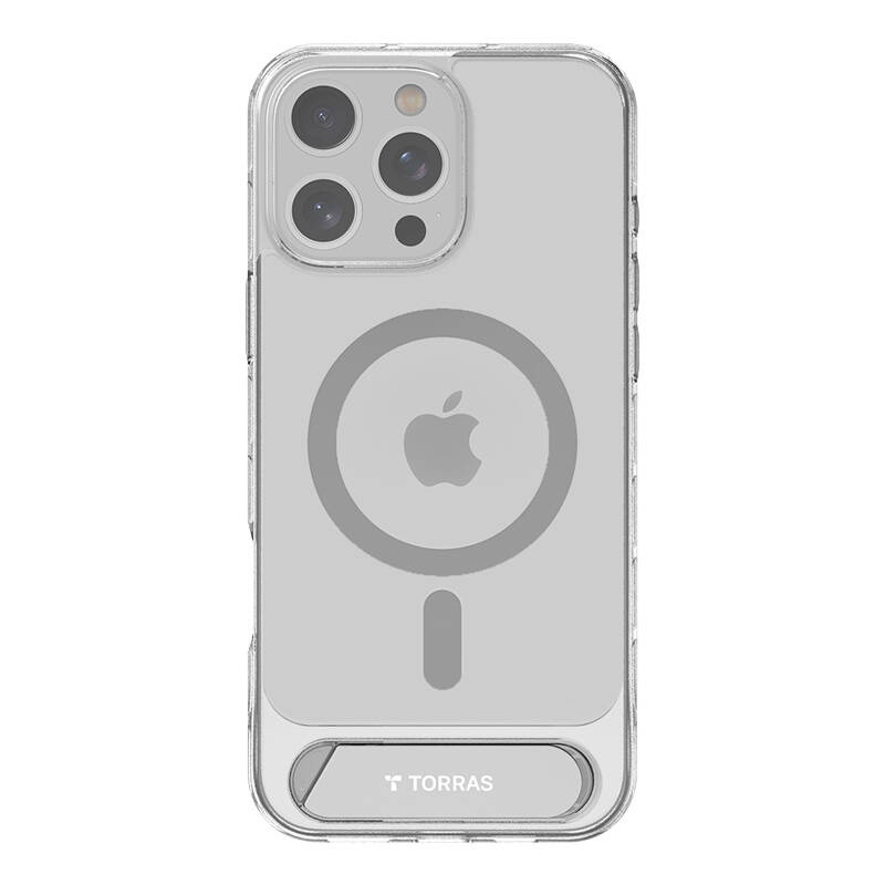 Torras kaitsekest Pstand Series Case for iPhone 16 Pro (clear)