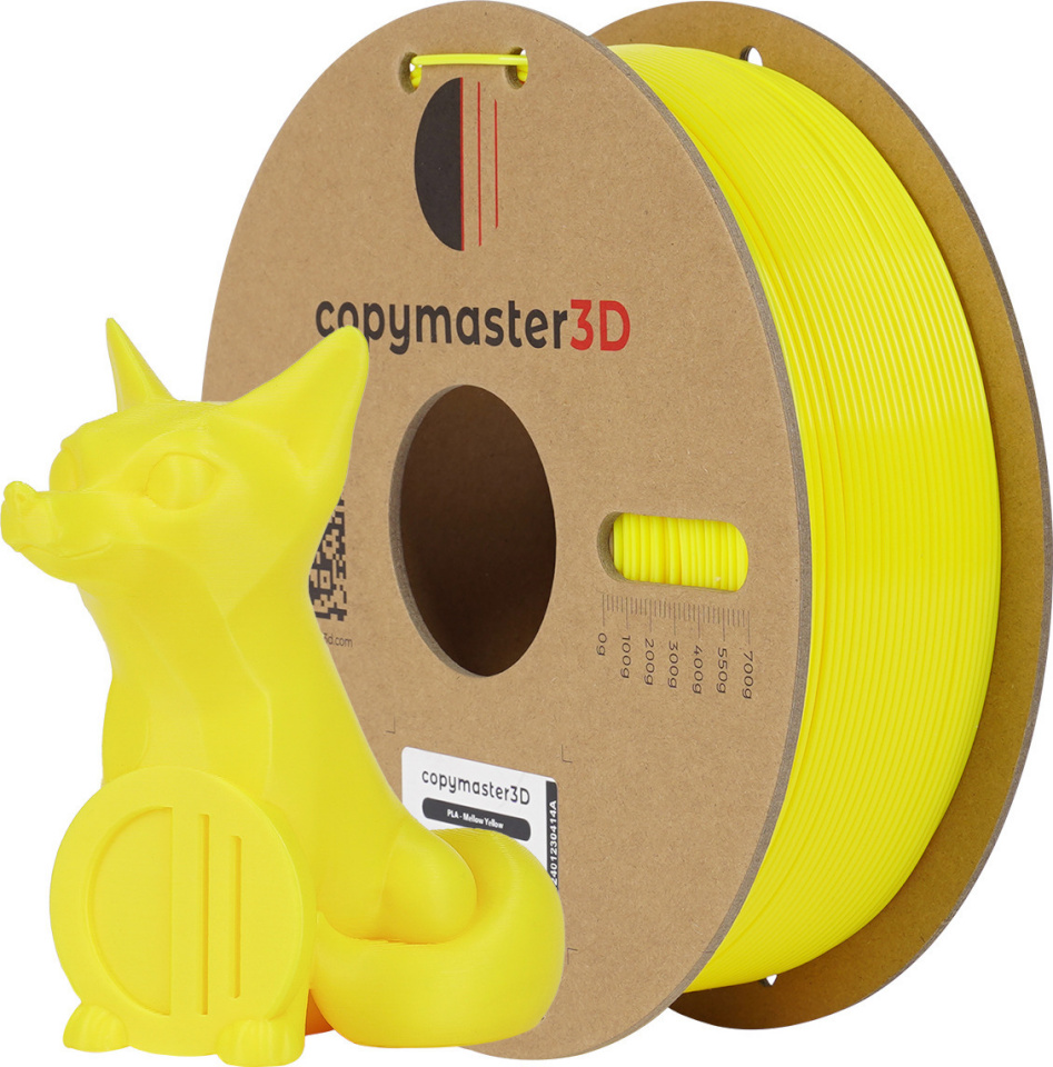 Copymaster3D PLA 3D-printer niit, 1,75 mm, kollane