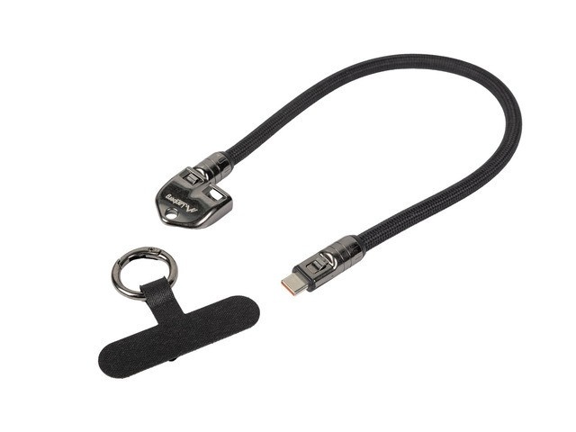 Lanberg kaabel Cable USB-C M / M SMYCZ / BRELOK 0.3M 240W must