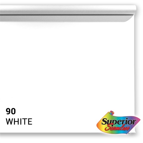 Superior taust Background Paper 90 White 3.56x15m