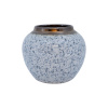 H4Y vaas TITAN STONE, 20x18cm, valge/must