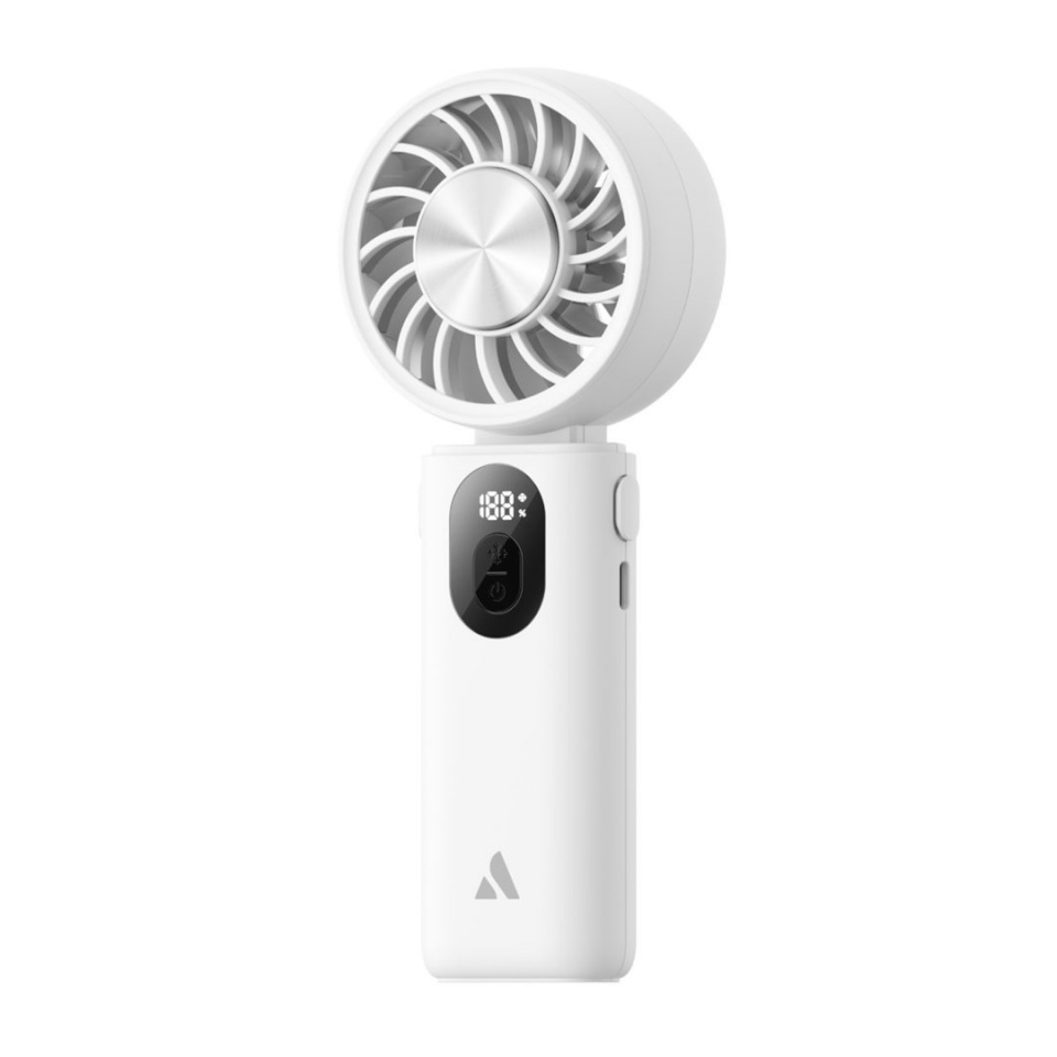 AECOOLY ventilaator Halo 04 ICING Foldable Handheld Fan with Cooling Plate, valge