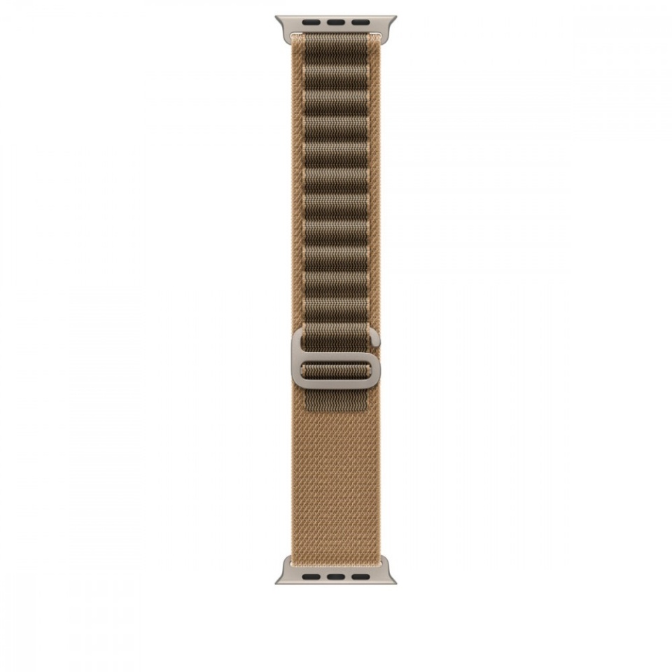 Apple kellarihm Watch 49mm Desert Alpine Loop - Small - Natural Titanium Finish