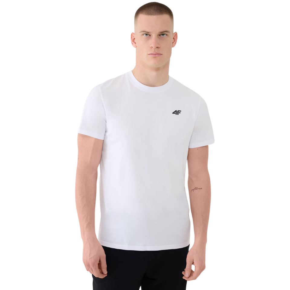 4F T-särk meestele M2256 valge 4FWMM00TTSHM2256 10S suurus XXL