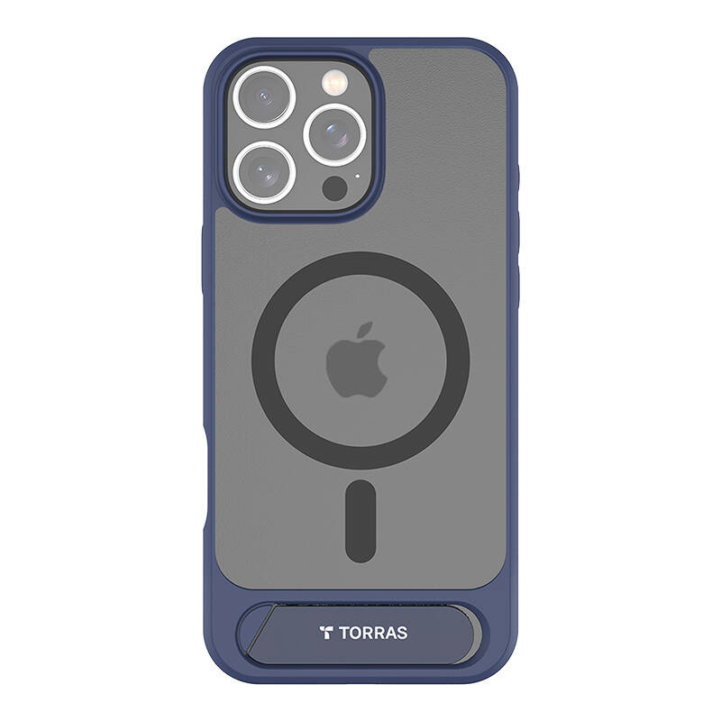 Torras kaitsekest Pstand Series Case for iPhone 16 Pro (sinine)