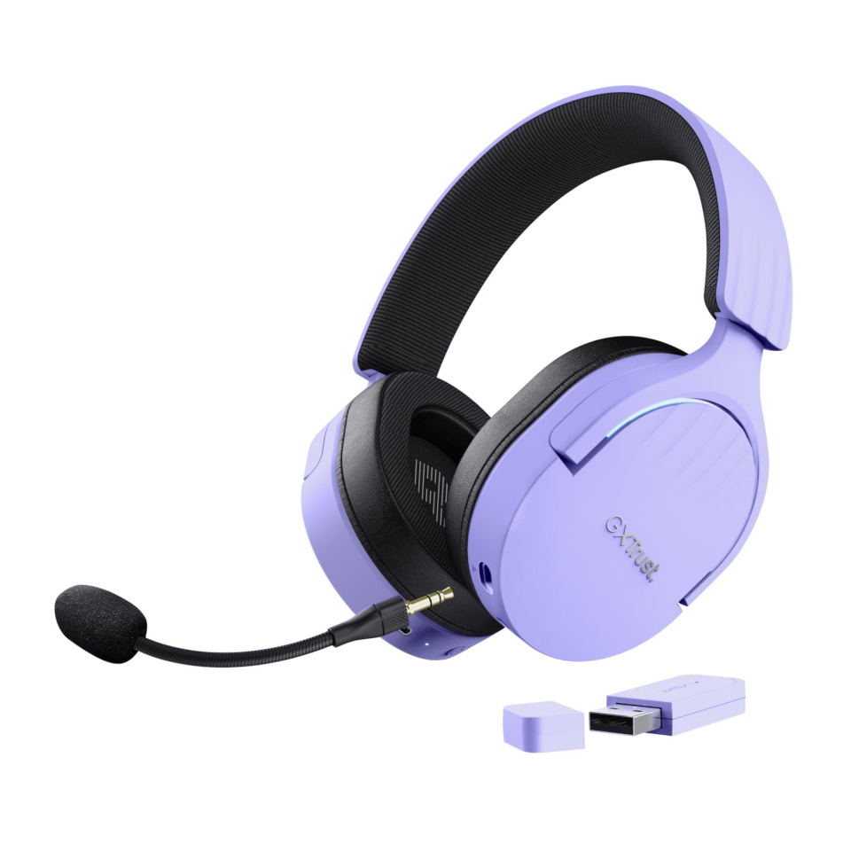 Trust kõrvaklapid GXT491P Fayzo Wireless Headset Fioletowe