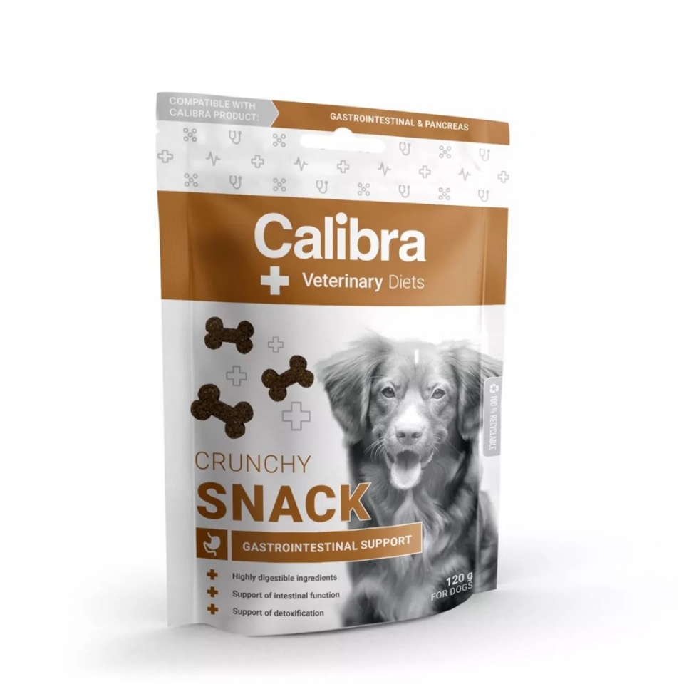 Calibra maius koerale VD Dog Crunchy Snack Gastrointestinal, 120g