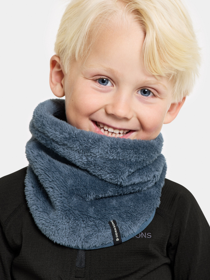 Didriksons Sallkrae Kids Neckwarmer hall - suurus 54/56
