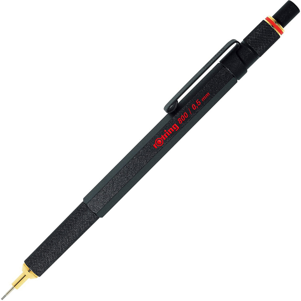 Rotring harilik pliiats 800 Mechanical Pencil 0,5, must