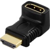 Cablexpert HDMI adapter, nurk, must