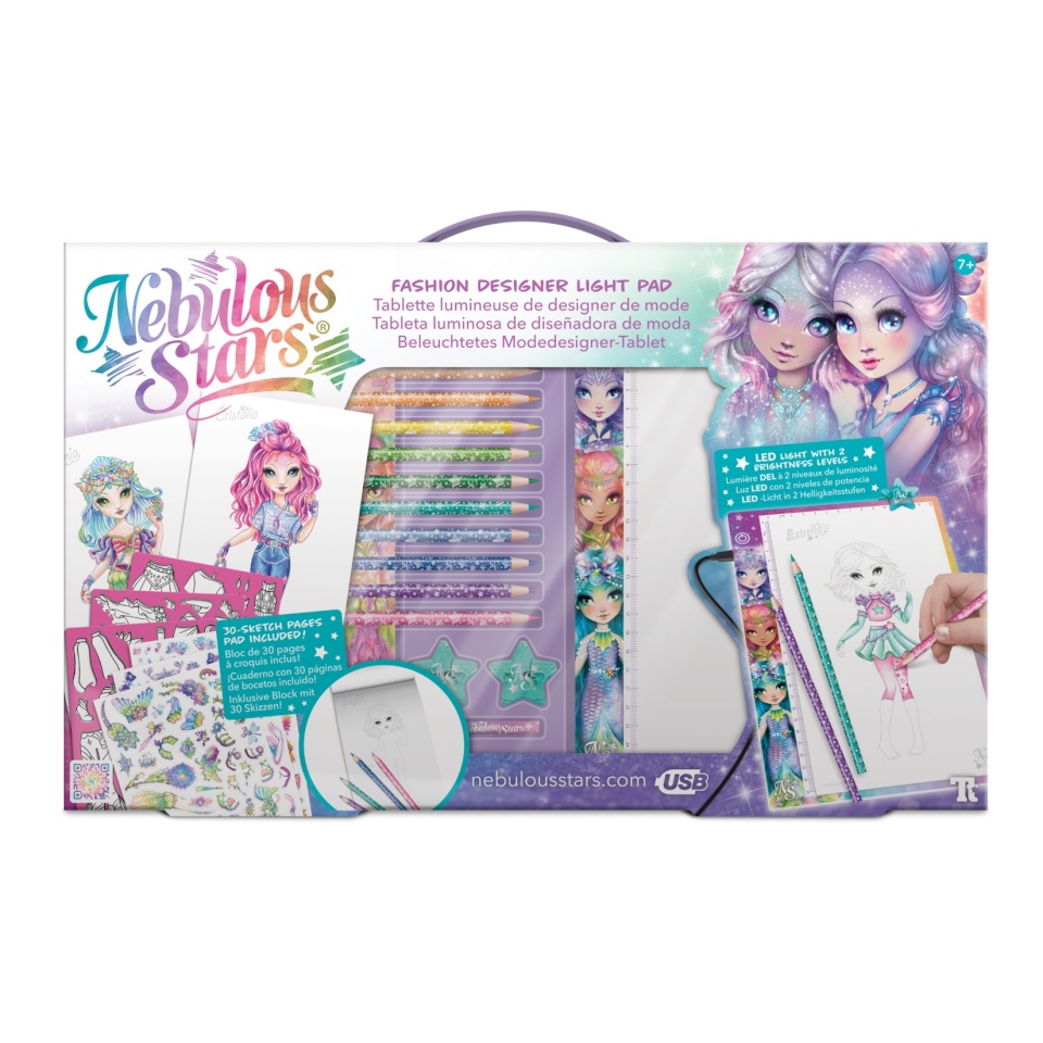 Nebulous Stars loovuskomplekt Fashion Designer Light Pad, 11214