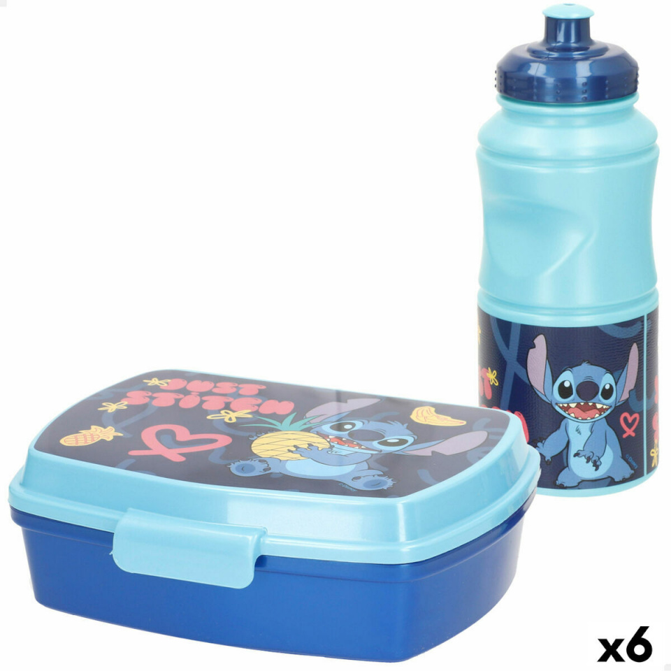 Stitch toidukarp 380ml 17x5,5x13,5cm Pudel (6tk)