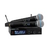 Shure mikrofon SLXD24D+E/B58-G65 - Dual digital Wireless system with two transmitters/handheld microphones (470 - 606 MHz)