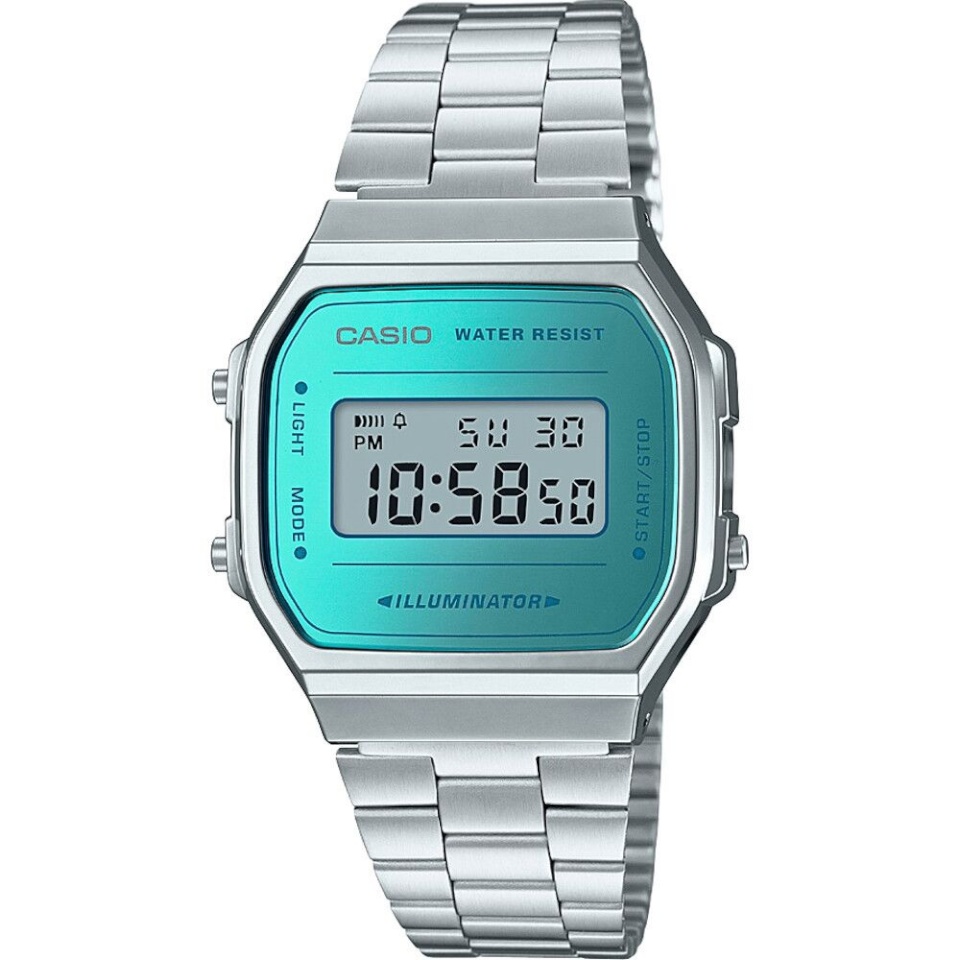 Casio meeste kell A168WEM-2EF Hõbedane
