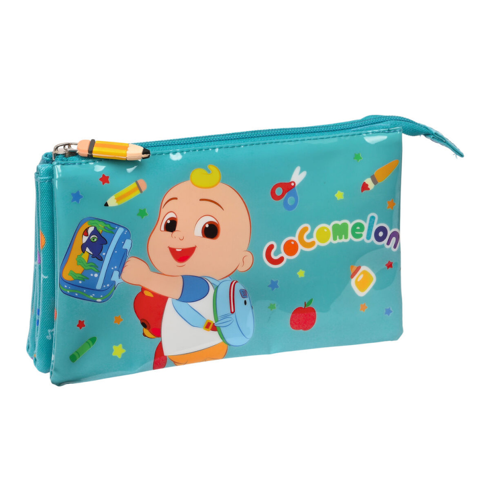 CoComelon kolme sahtliga pinal Back to class helesinine 22x12x3cm