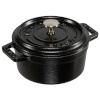 Staub ahjunõu Mini Cocotte 10cm round must, cast iron