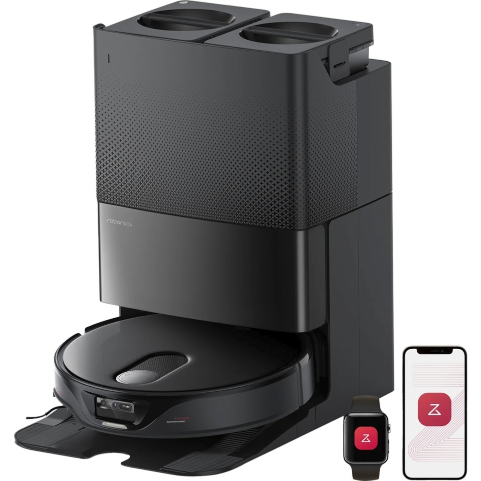 Roborock robottolmuimeja Qrevo Slim, must