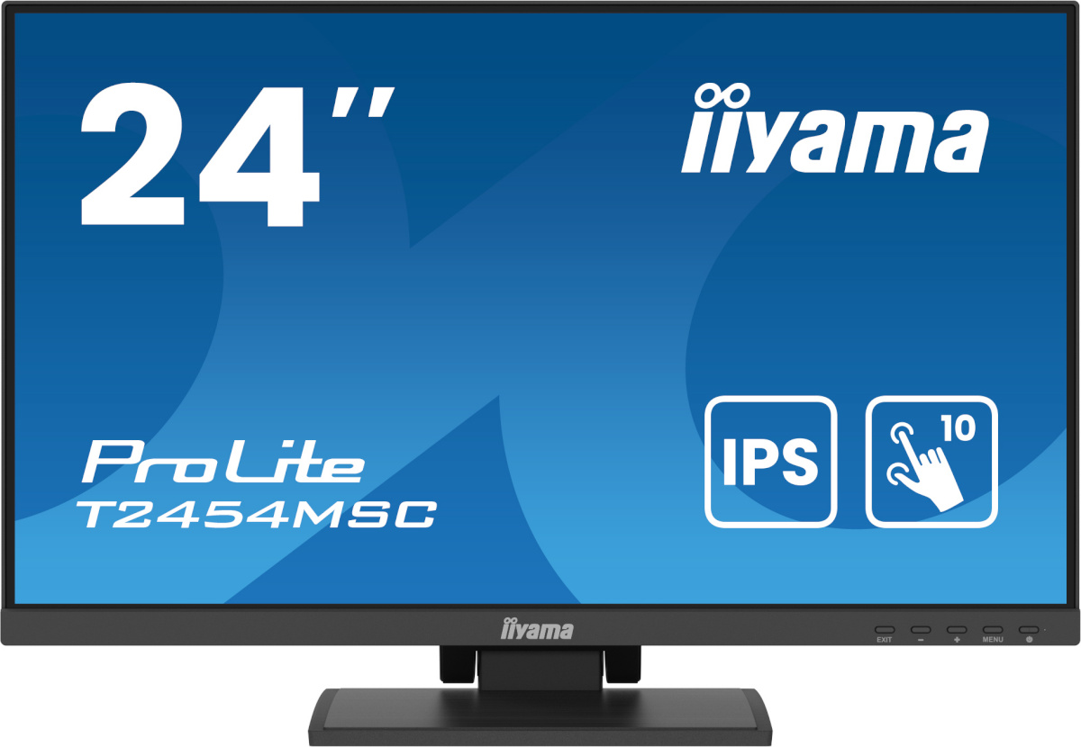 iiyama monitor 60.5cm (23.8") T2454MSC-B2AG 16:9 M-Touch HDMI+USB