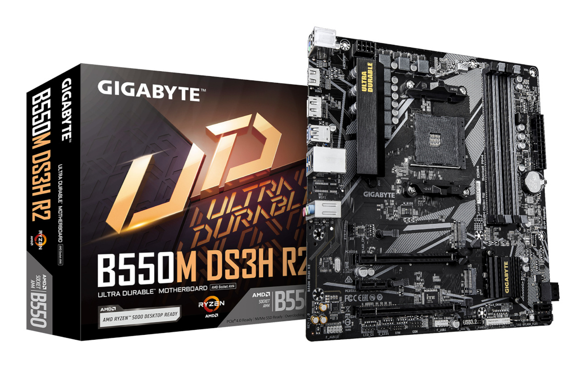 Gigabyte emaplaat B550M DS3H R2