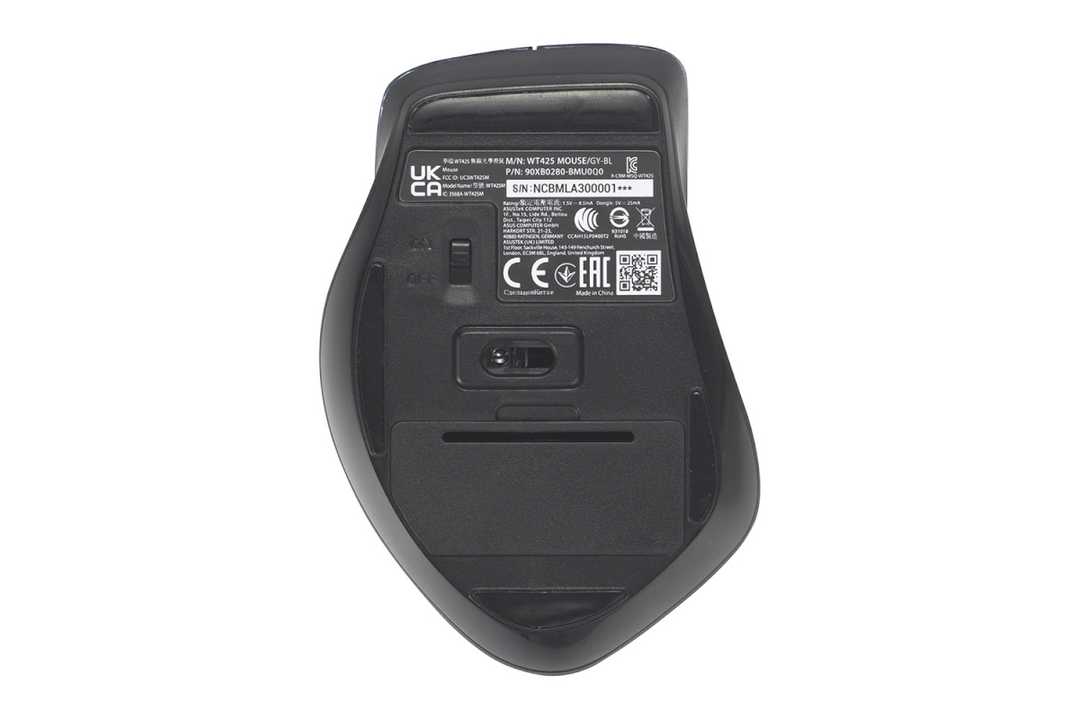 Asus hiir WT425 MOUSE/GY-BL/