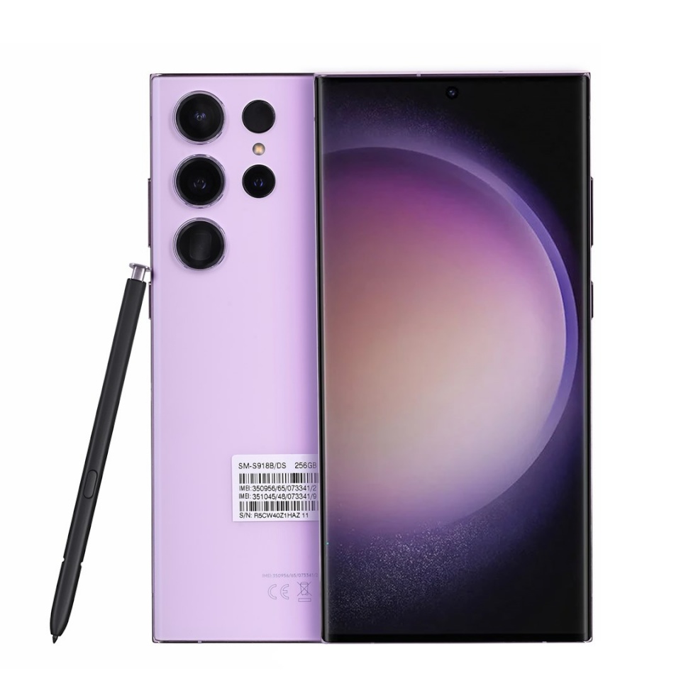 Samsung mobiiltelefon Galaxy S23 Ultra S918B Dual SIM 8/256GB lilla (REMADE) 2Y