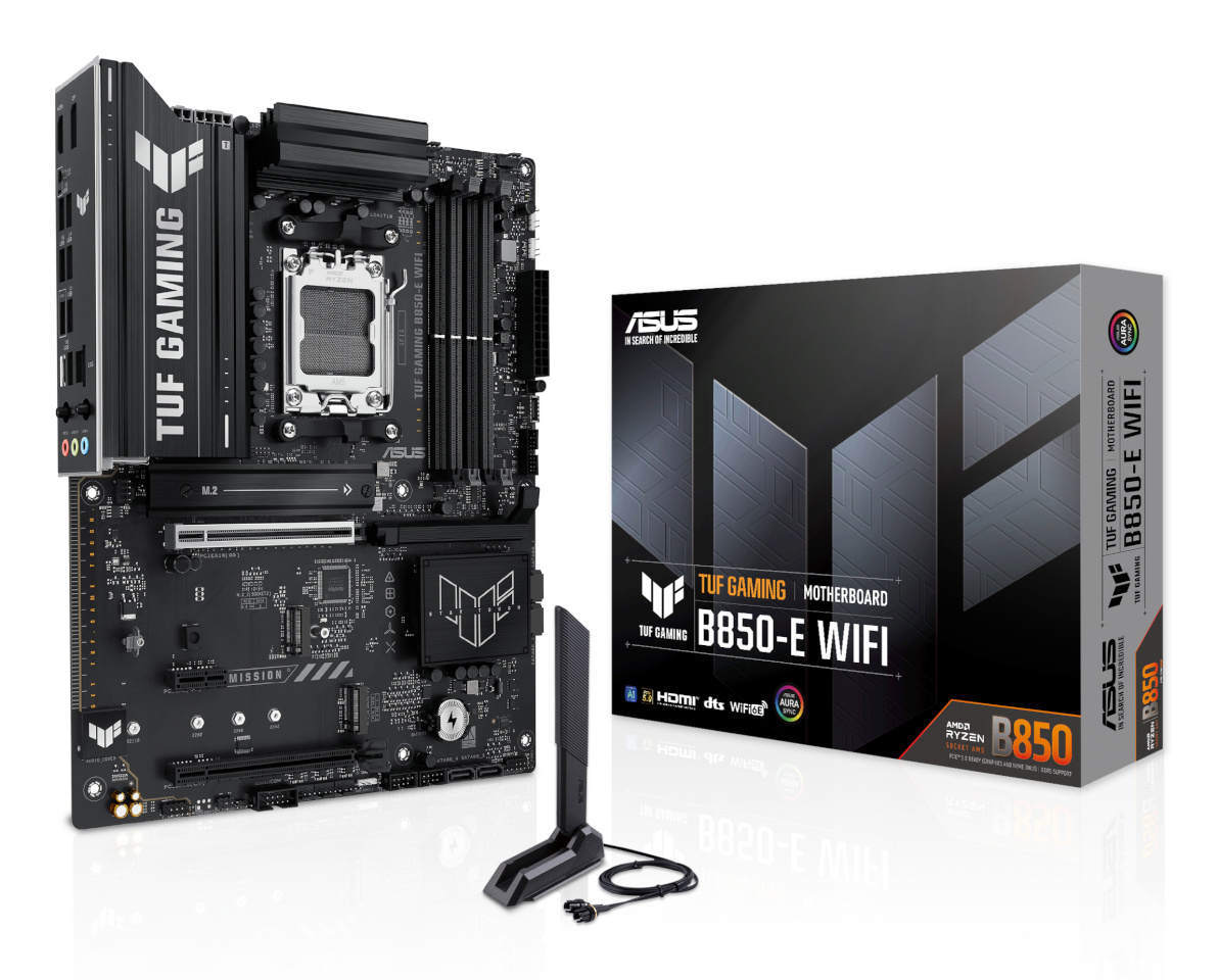 Asus TUF Gaming B850-E WIFI emaplaat