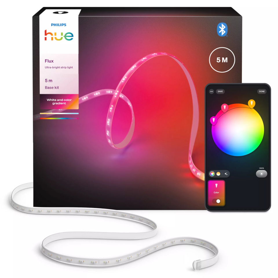 Philips Hue Flux ultra-bright LED light strip 5m 29W