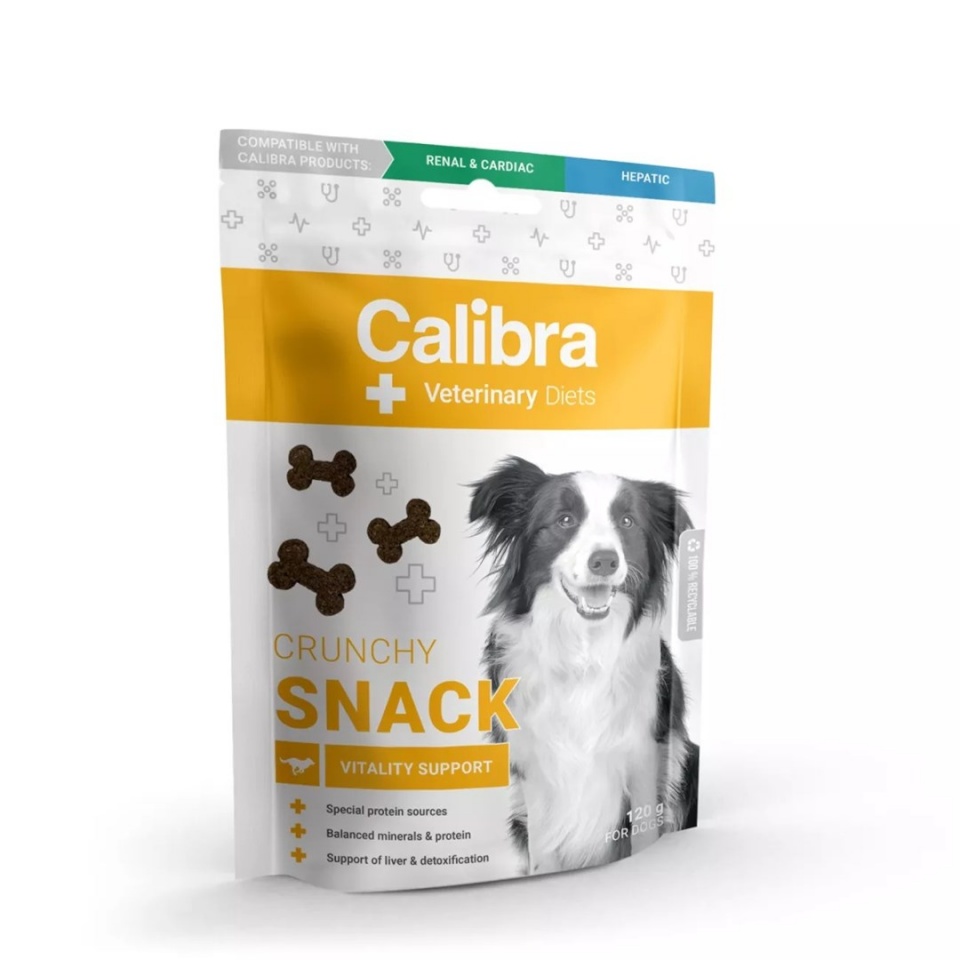 Calibra maius koerale VD Dog Crunchy Snack Vitality Support, 120g