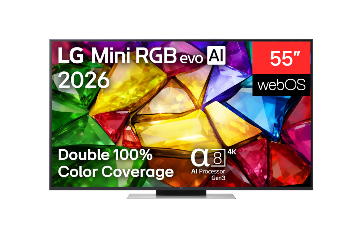 LG televiisor 55MRGB87B3B 55" (139 cm) 4K Mini RGB evo Smart TV |