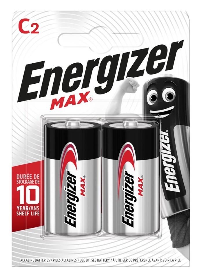 Energizer patarei BATTERY MAX C LR14. 2tk ECO package