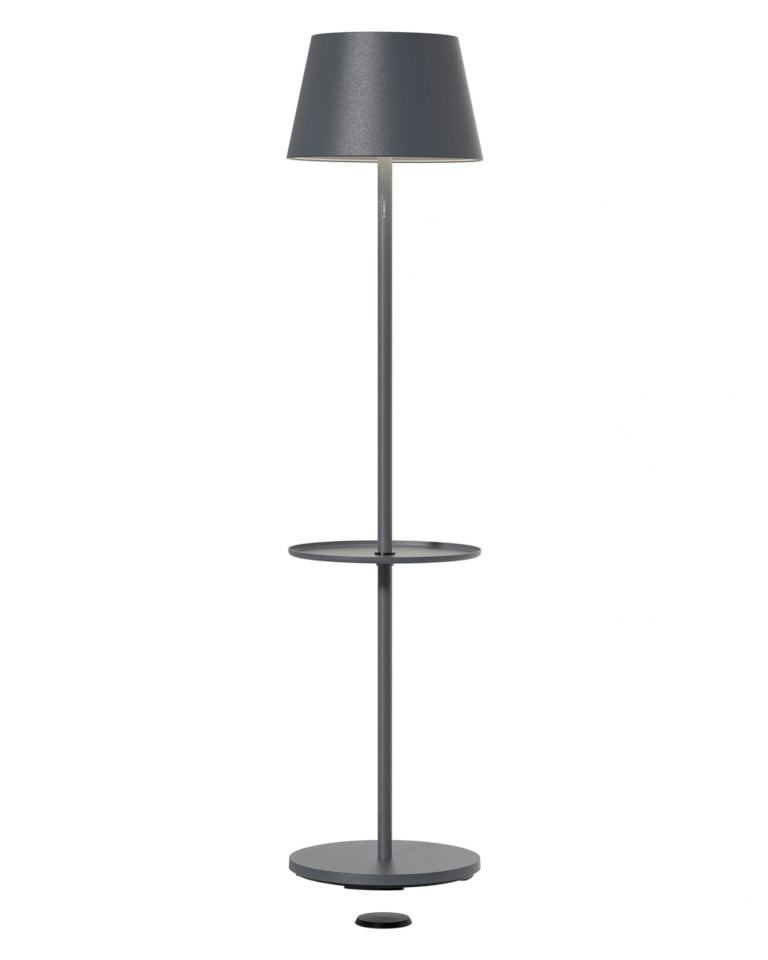 Sompex põrandalamp GARCON Battery-Operated Outdoor Floor Lamp, Anthracite tumehall