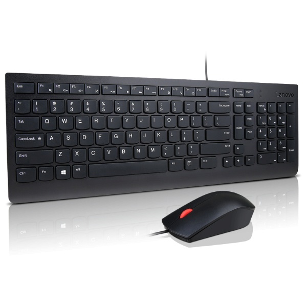 Lenovo klaviatuur Essential | Gaming Keyboard and Mouse Set | Wired | Nordic | must