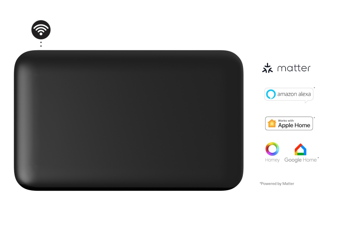 Mill soojapuhur Invisible Smart WiFi Panel Heater | PA700WIFI4B | Panel Heater | 700W | Suitable for rooms up to 9-12 m² | must | IPX4