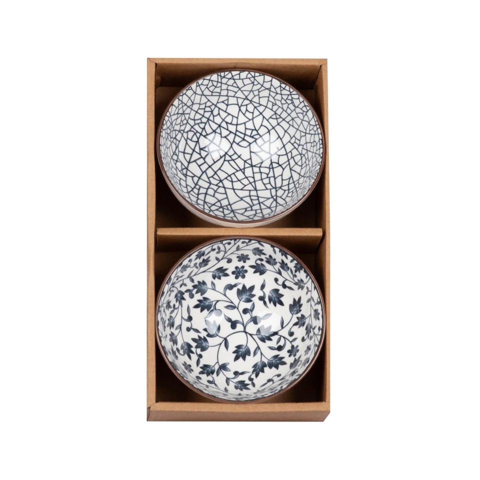 H4Y komplekt Sometsuke, 2-kaussi, sinine mix