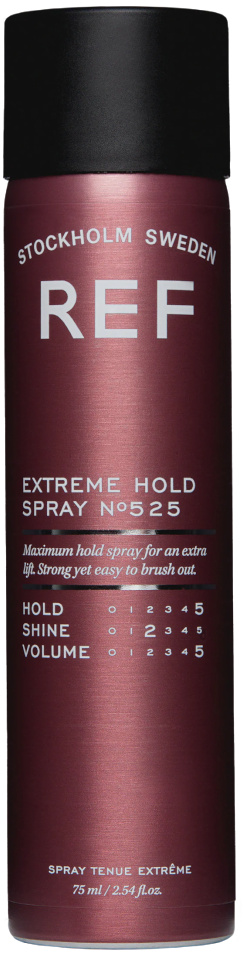 REF juukselakk Extreme Hold Spray N°525 75ml, unisex