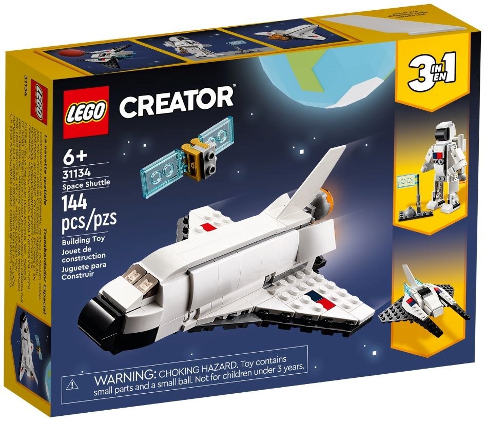 Lego klotsid CREATOR 31134 SPACE SHUTTLE