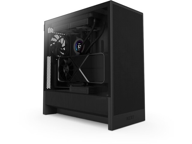 NZXT korpus H5 Flow ( 2024 ) (must, Tempered Glass)