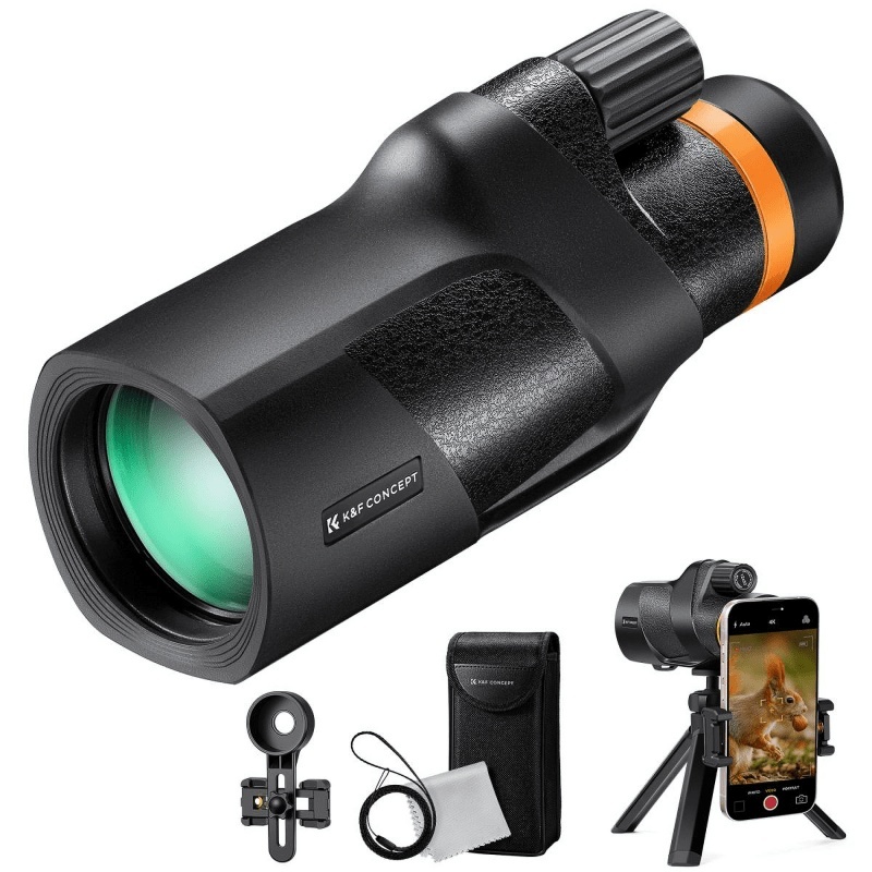 K&F Concept vaatlustoru BaK-4 12x50 Spotting Scope with Smartphone Mounting Adapter