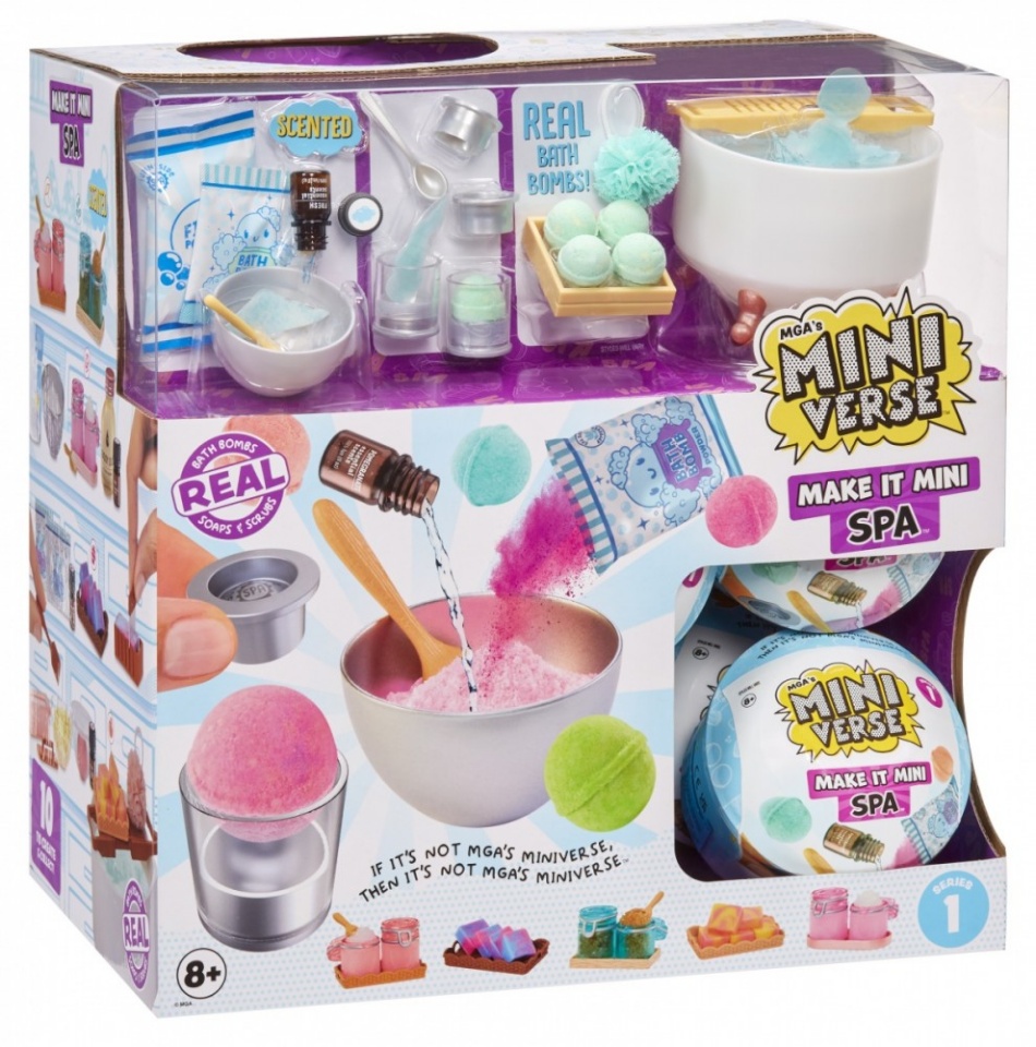 MGA mängufiguur Miniverse Make It Mini Spa Display 15 pcs