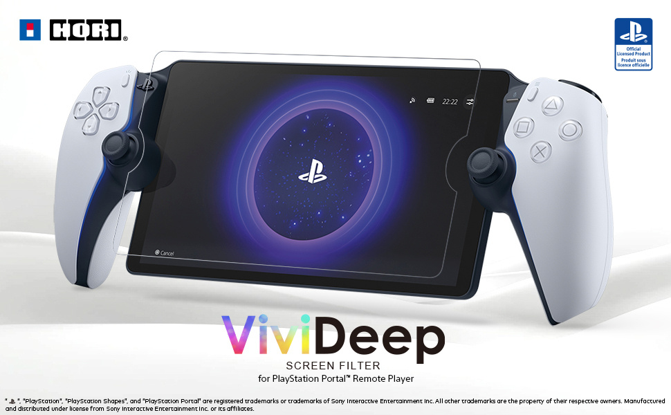 Hori ViviDeep ekraanifiltri kaitsekile PlayStation Portalile