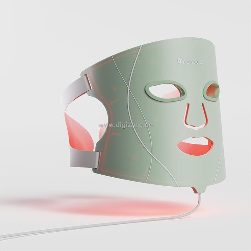 Nanoleaf LED-valgusteraapia näomask NANOLEAF.MASK LED Light Therapy Face Mask, valge
