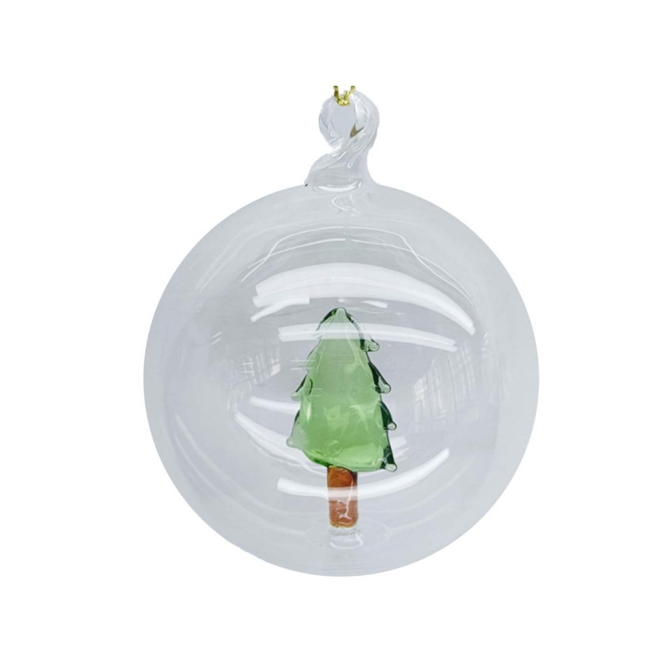 H4Y jõuluehe JOY TREE GLASS, 8cm, klaas