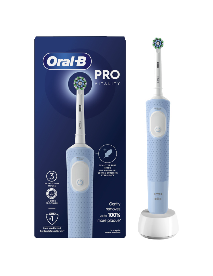 Braun elektriline hambahari Oral-B Vitality Pro, helesinine