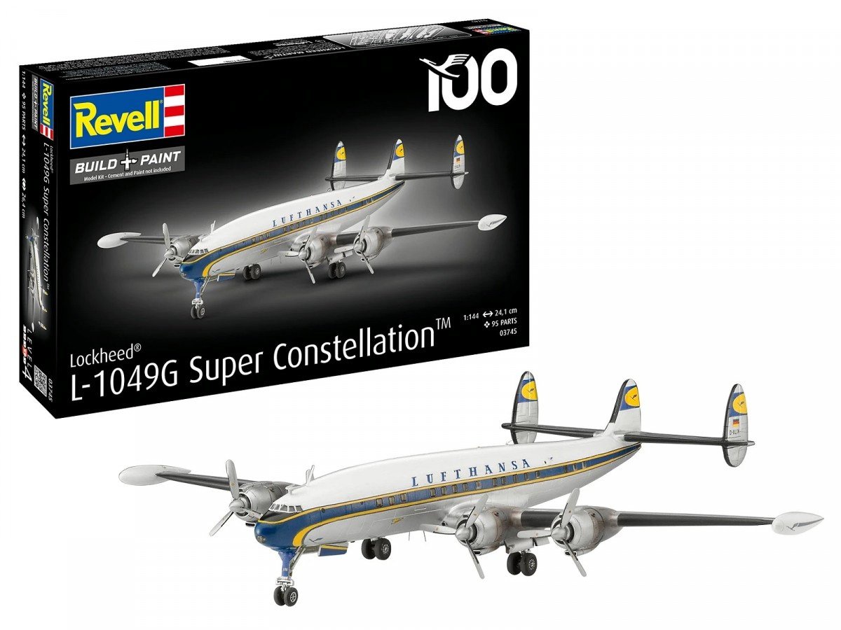 Revell Plastic model Lockheed L.1049G Super Constellation Lufthansa