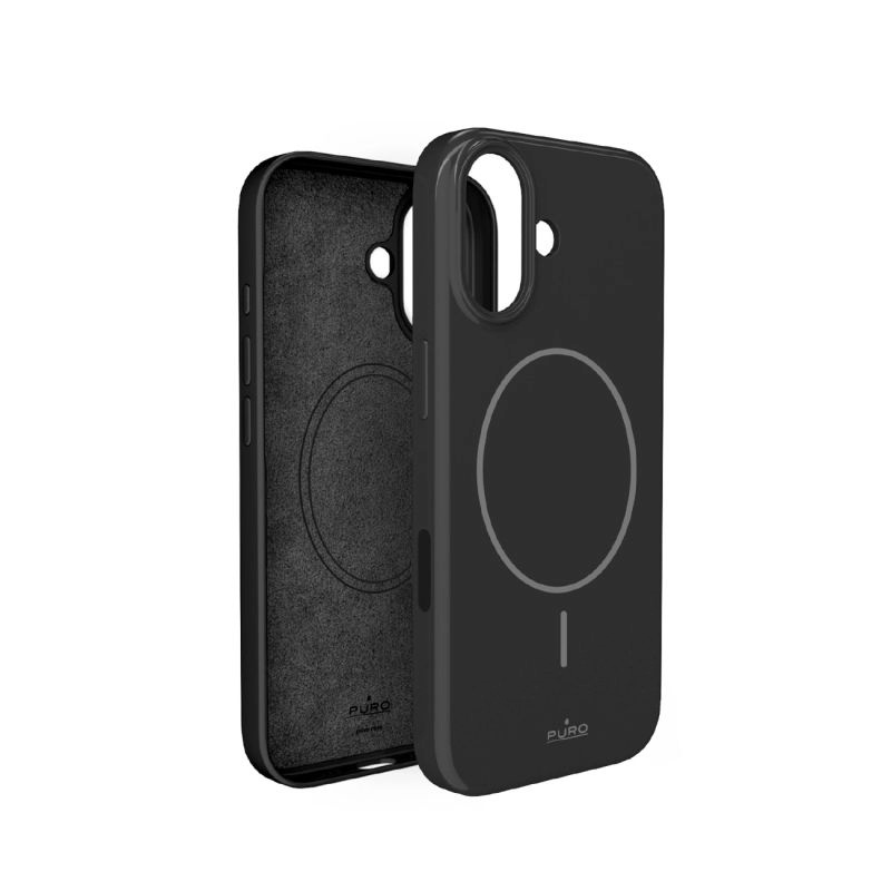 Puro Pulse iPhone 17 Protective Case Polycarbonate - Black must / iPhone 17