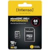 Intenso mälukaart microSDXC 64GB Class 10 UHS-I U1 Performance