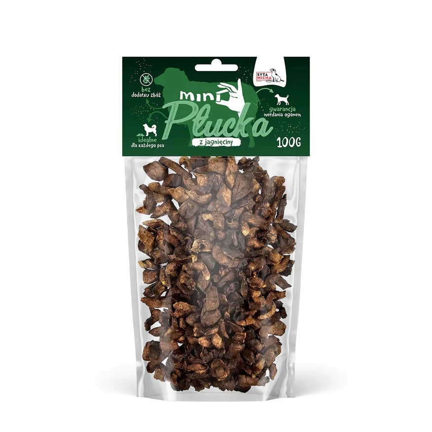 Syta Micha maius koerale Mini Lamb Lungs, 100g